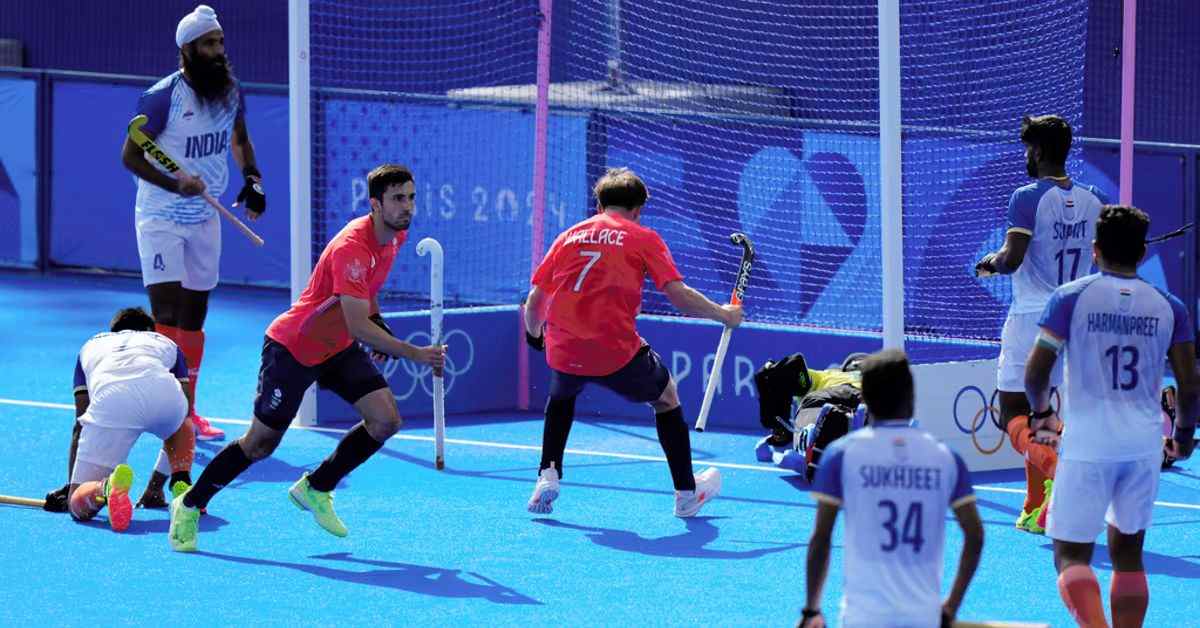 India vs. Great Britain Hockey Match